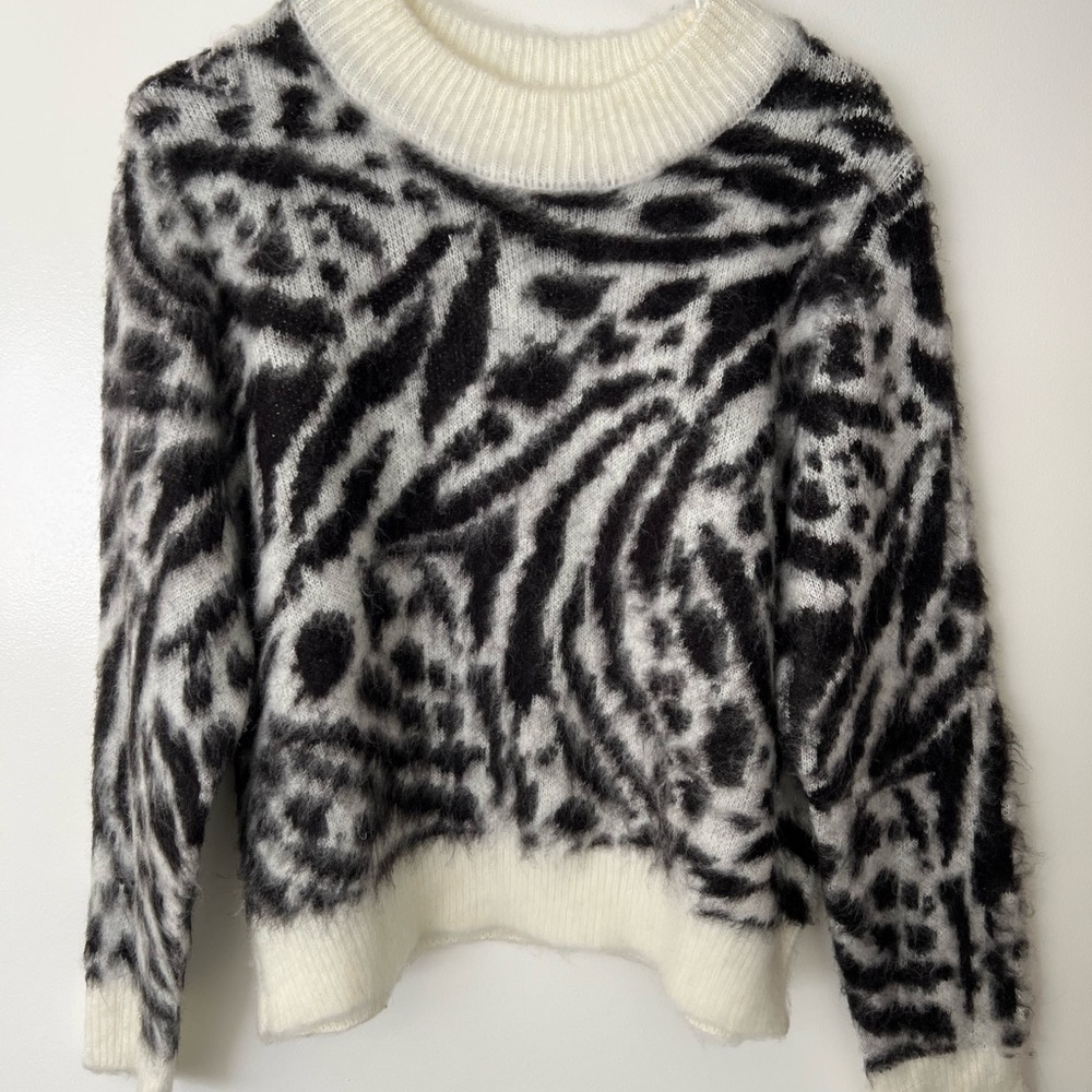Animal Print Sweater